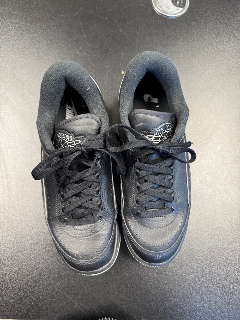 Nike Air Jordan Low Top Sneakers in‎ Black
